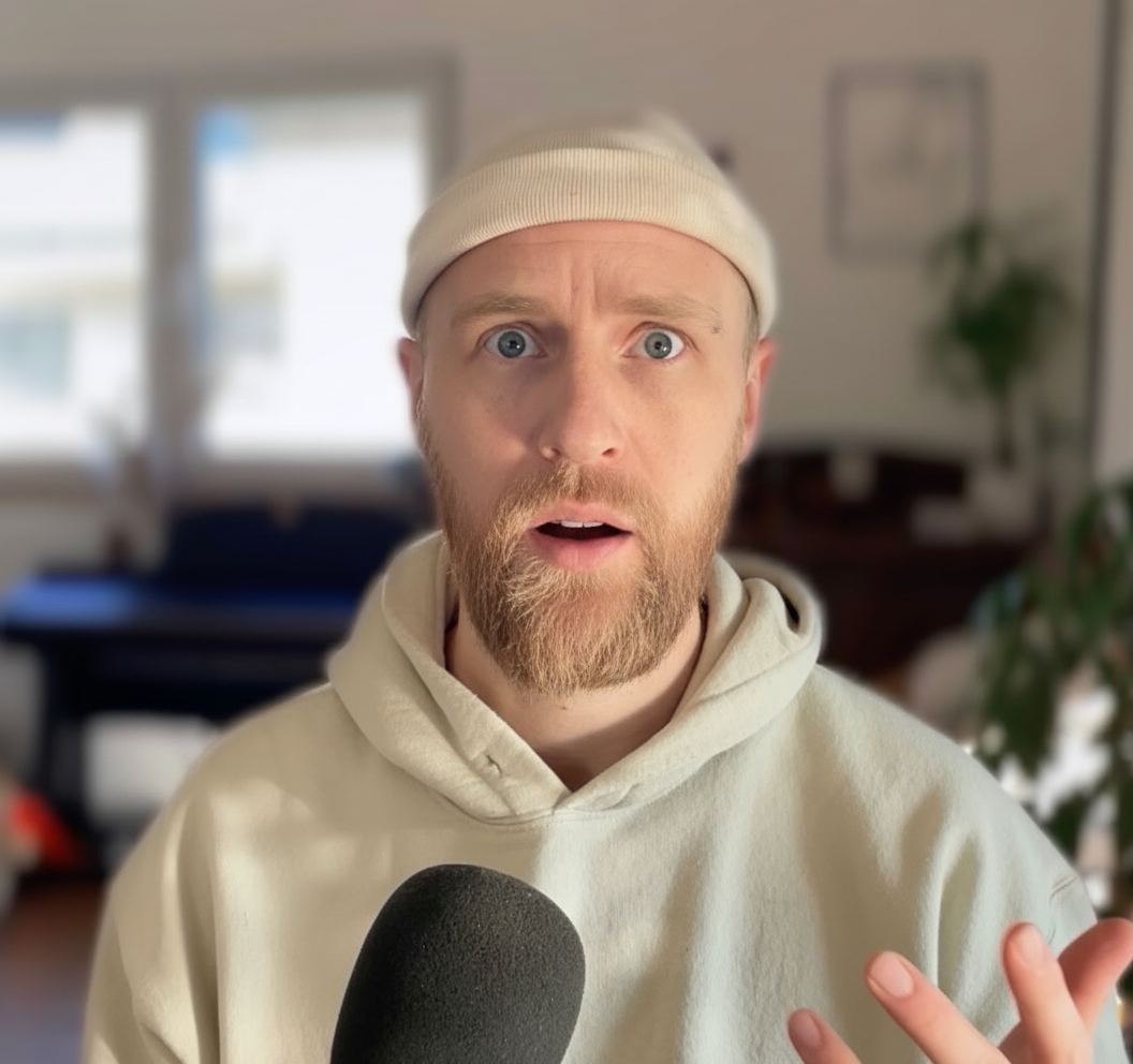 Laurin Wandzioch im Büro