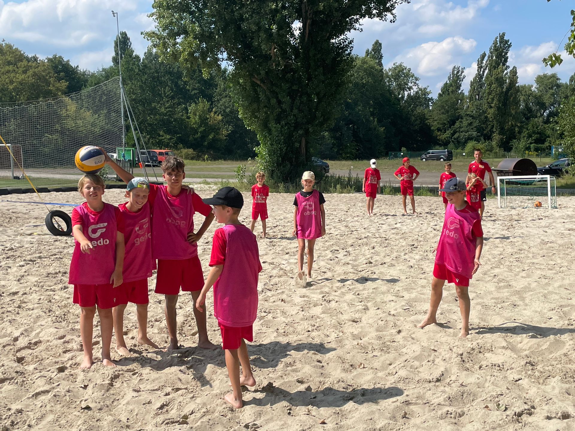 Beachsoccer Feld Bild