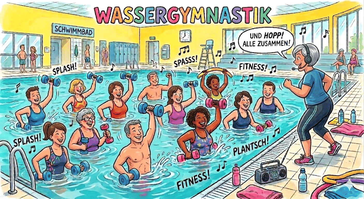 Aquagymnastik im Hallenbad Bünde